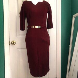 Cranberry dress size small Rephyllis